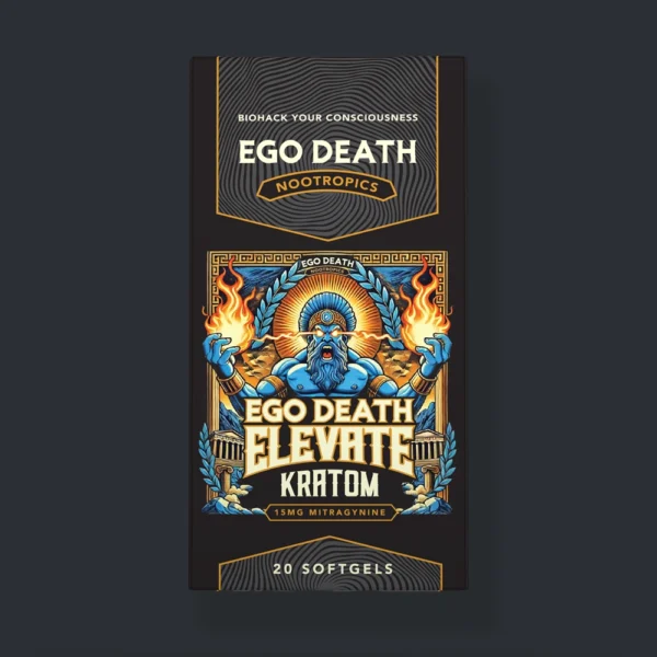 Ego Death Elevate Kratom Softgels 20 Pack